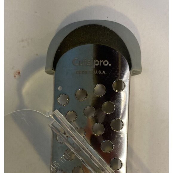 Vtg Cuisipro Handheld Zester Grater Accutec Pat. Pending Made in USA - Picture 5 of 7